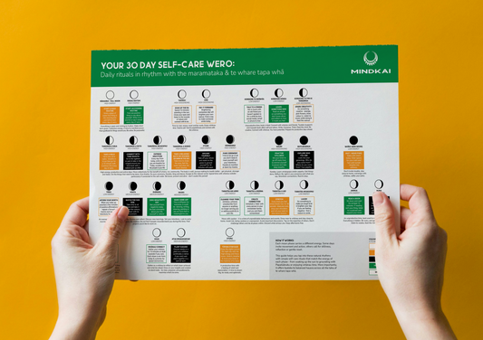 FREE | Self-care plan: align to the moon and nature